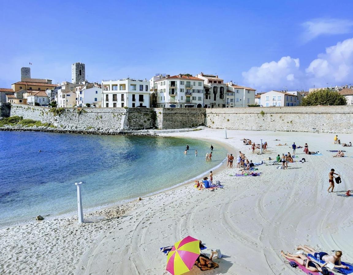 Vue Mer Et Remparts. Entre Vieille Ville Et Plages อองทีบส์ ภายนอก รูปภาพ
